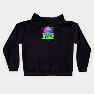 VHS "Extra Quality" #4 (GLITCHED) Kids Hoodie